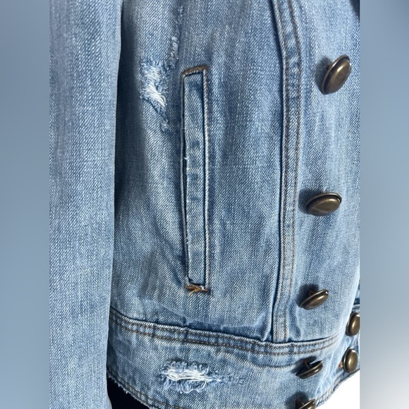 Free People Ferry Denim Jacket - Picture 6 of 16